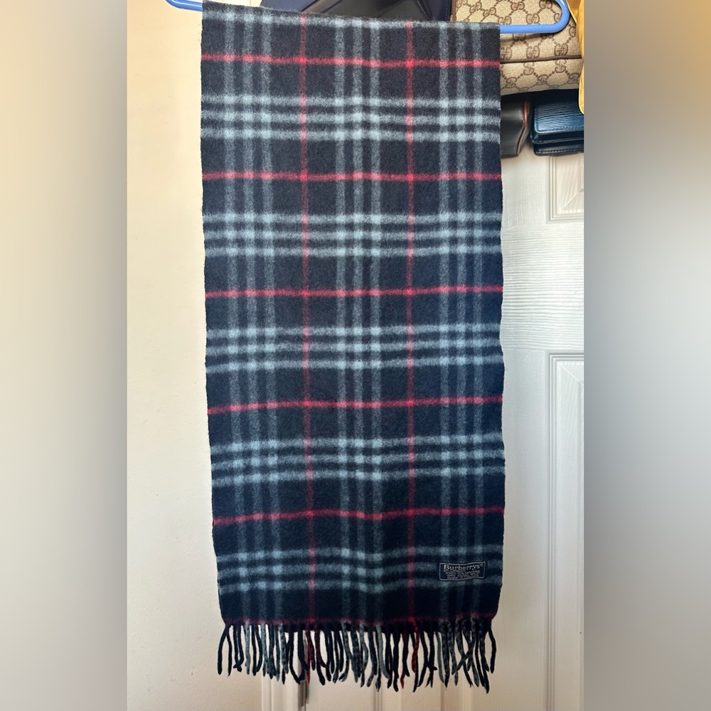 Burberry Plaid Cashmere Winter Scarf Bundle